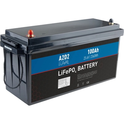 A2D2 LiFePO4 25,6V 100Ah LFA2-24V100C10-M8B2 originálne