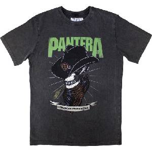 Pantera Skeleton Cowboy Stone Wash Charcoal Grey XL Риза (PANSTNW43MC04)