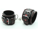 Ohmama Fetish Wrist Restraints With Heart Inlay