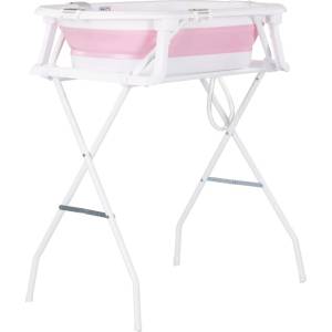 Chipolino Вана с мрежа и стойка Chipolino - Малибу, 78 cm, розова (VKMAL0253PI)