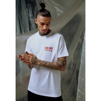 Mister Tee Мъжка тениска Mister Tee Cash Only в бял цвятUB-MT816-00220 - Бял, размер XXL