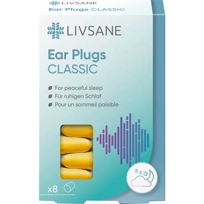 LIVSANE Chrániče sluchu Classic 8 ks
