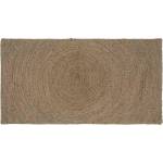 vidaXL Килими за помещение Сиво 100 x 200 cm юта (42010539)