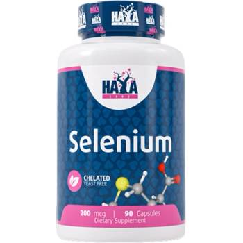 Haya Labs Selenium Chelated - Yeast Free 200 mcg [90 капсули]