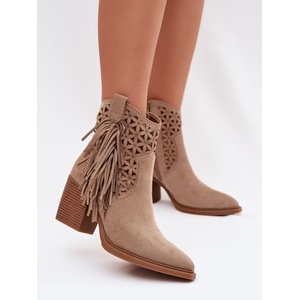 Step in style Дамски боти с ток модел 224705 Step in style