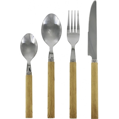 Chic Antique Sada příborů Linas Nature set 4 ks