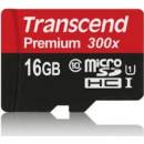 Paměťové karty Transcend 16 GB microSDHC UHS-I U1 TS16GUSDCU1