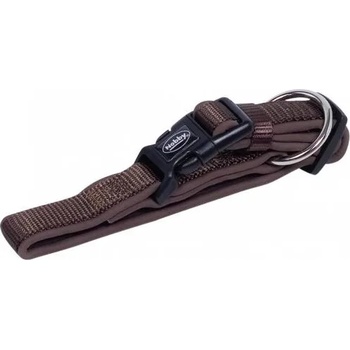 Image 1 of Nobby Нашийник за куче nobby classic preno, найлон с неопренова подплата, дебелина 25-35 мм, дължина 40-55 см - кафяв, Германия - 80523-23