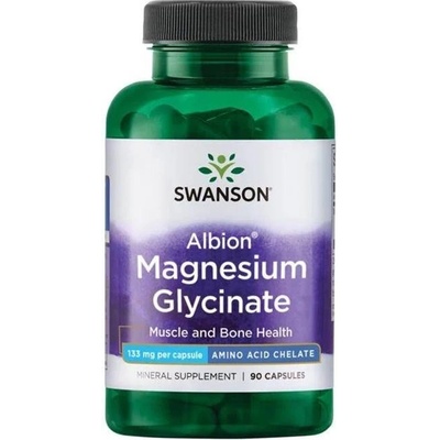 Swanson Magnesium Glycinate, 133 mg, 90 капсули, Swanson (SWU073)