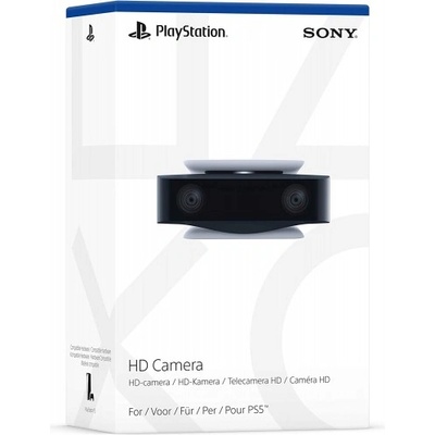 Sony Камера за Sony PlayStation 5, Full HD, 3D, вградена стойка, бяла/черна