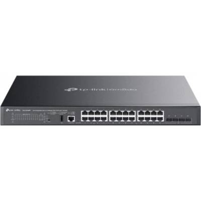 24-портов Gigabit Stackable Lite L3 управляем PoE++ комутатор с 4× 10G слота TP-Link Omada SG5428XMPP (SG5428XMPP)