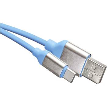 Emos SM7025B USB-C, 1m, modrý