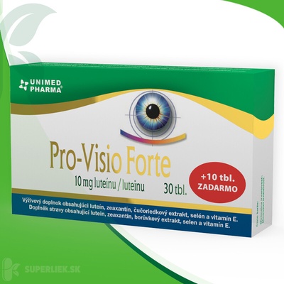 Unimed Pharma Pro-Visio Forte 30+10 tabliet