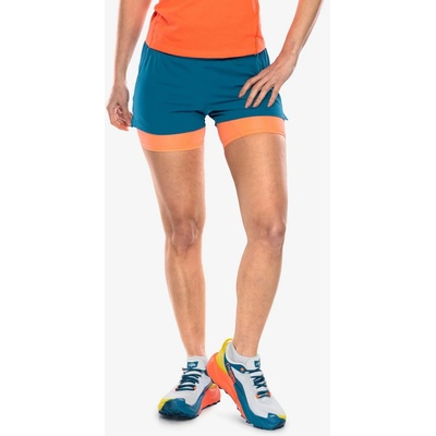 Brooks High Point 3 2v1 2.0 dámské kraťasy světle modrá