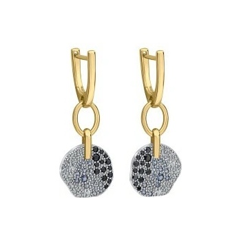 Fiorelli silver strieborné náušnice E6376