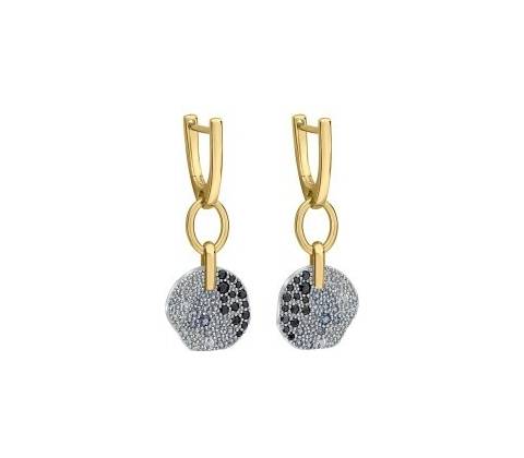 Fiorelli silver strieborné náušnice E6376