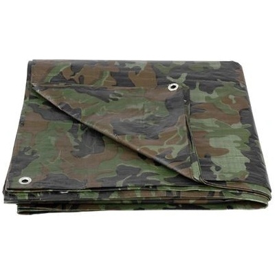 Strend Plachta Tarpaulin Khaki 02,0 x 03,0 m 80 g / m oliva / kamufláž 2170022