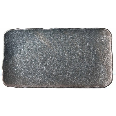 MADE IN JAPAN Servírovací deska Stone Slab šedá 35 x 20 cm