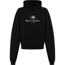 BALENCIAGA BB Mode Black mikina Černá