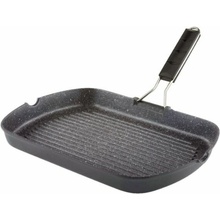 Italská grilovací pánev – Obdélníkový steakový gril Dietigrill Marmorella 25×35 cm