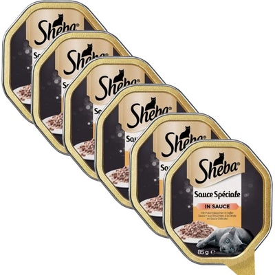 Sheba Sauce Spéciale morka a zelenina 6 x 85 g
