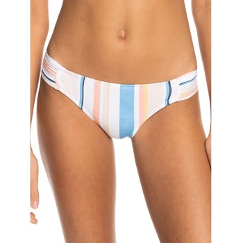 Roxy Pt Beach Classics Moderate bikini bottom - Multicolor (Peach Whip Sand Stripper)