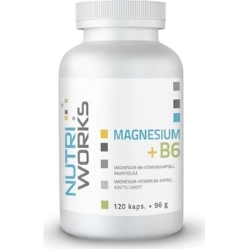 NutriWorks Magnesium + B6 120 kapsúl