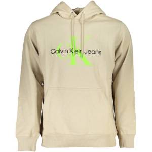 Calvin Klein Мъжки суитшърт calvin klein, Цвят Бежов (j30j320805_be0io) - mystock - 204,66 лв