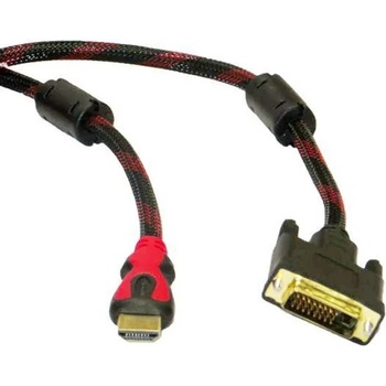 Royal Кабел Royal CABLE-551G/3, DVI-D 24+1(м) към HDMI(м), 3m, черен
