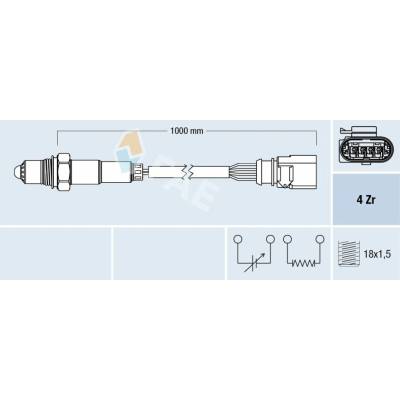 Lambda sonda FAE 77459
