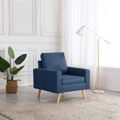 VidaXL 288697 modré textil