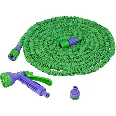 PALISAD Разпъващ се маркуч 15 м, пистолет със 7 режима и адаптери// Palisad