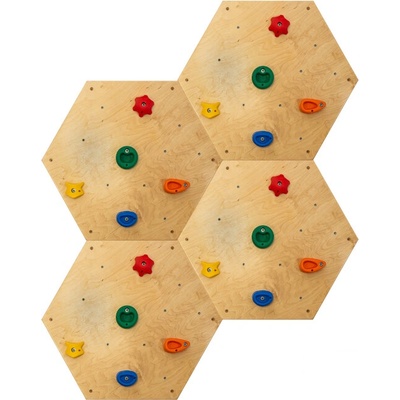 Duvlan lezecká stena 178x141 cm Set natural