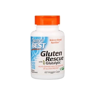 Doctor's Best Gluten Rescue with Glutalytic, 60 растителни капсули