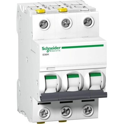 Schneider Electric 3P D 20A 15kA AC iC60H-D20-3 A9F08320