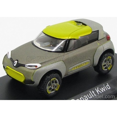 Norev Renault Concept Car Kwid Salon De Bombay 2014 Šedá Žlutá 1:43