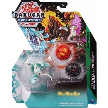 SPIN MASTER Bakugan Evolutions S4 štartovacia sada 3ks s Baku žetónmi a kartami Serpillious Ultra