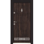 Starsteeldoor Блиндирана врата Parkdor SL 102 Африка орех (цена без монтаж)