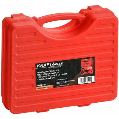 Kraft & Dele KD10516 Vákuová ručná pumpa pre odvzdušnenie bŕzd merač tlaku tlaková