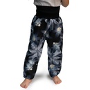 Esito Dětské softshellové oteplovačky na zimu Bloom černá