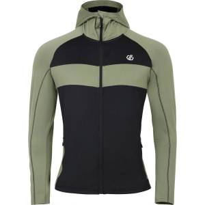 Dare2b Поларена блуза Dare 2b Mens Touring II Stretch Full-Zip Fleece Top - OlvneGrn/Blk