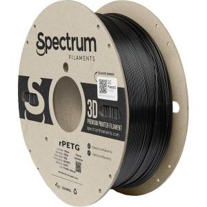 Spectrum 80591 3D филамент, r-PETG, 1, 75mm, 1000g, Черен (Traffic black) (80591)