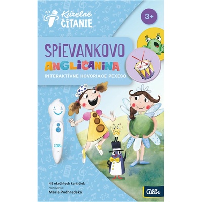 Albi Kúzelné čítanie Kniha Spievankovo: Angličanina