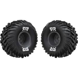 Arrma колело с гума dBoots Cut Chevron MT, джанта Gun metal (2)