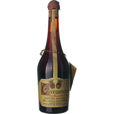 Cantina Sociale dei Colli Novaresi Caramino Riserva suché červené 1967 0,75 l (holá láhev)