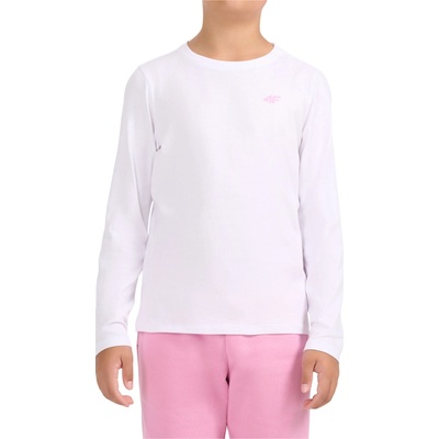 4F Longsleeve F654 White Bílá