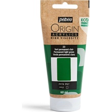 Pébéo Origin Acrylics akrylová farba 23 permanent light green 60 ml