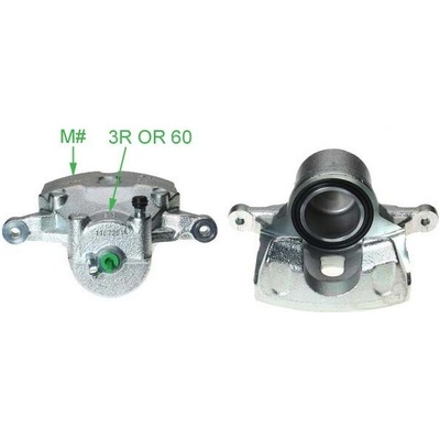 Brzdový strmeň BUDWEG CALIPER 344526