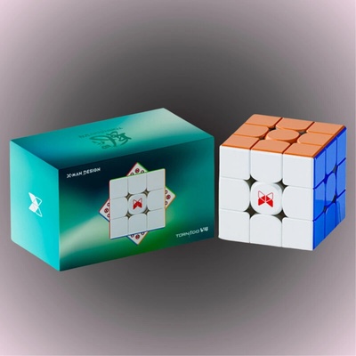 Speedcube QIYI X-Man Tornado V4 Flagship 3x3 55mm Magnetic Stickerless