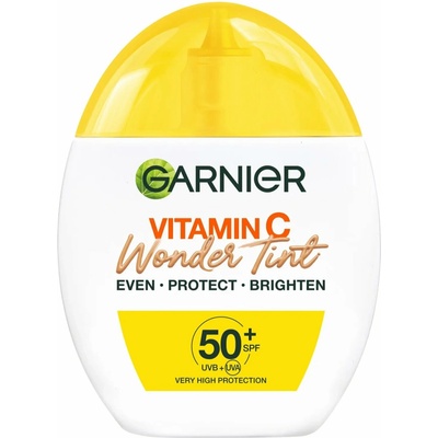 Garnier Vitamin C Wonder Tint ľahký tónovací fluid SPF 50+ Muedium 40 ml